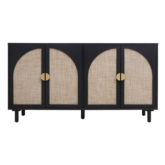 4 Door Cabinet, Customizable Storage System