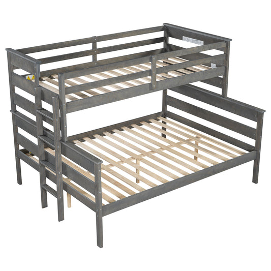 Detachable Design Bunk Bed With Ladder