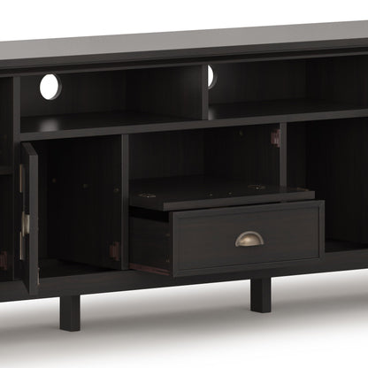 Redmond - TV Media Stand - Hickory Brown