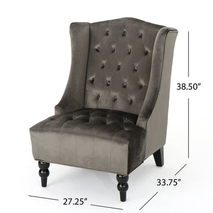 Toddman - Hi - Back Club Chair With Elegant Design