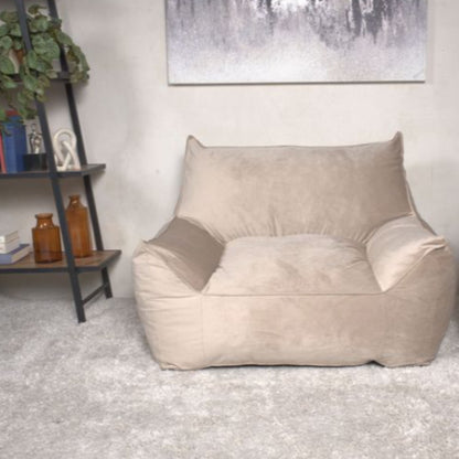Allea - Bean Bag Chair With Armrests
