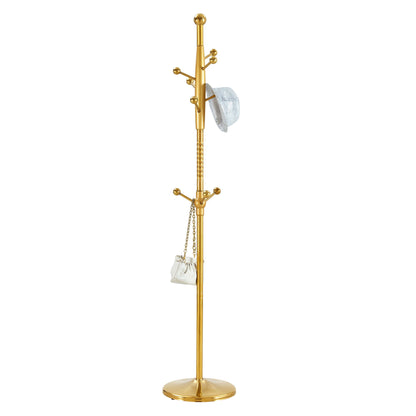 Modern Stainless Steel Spray Painted Hanger With Solid Wood Reinforcement