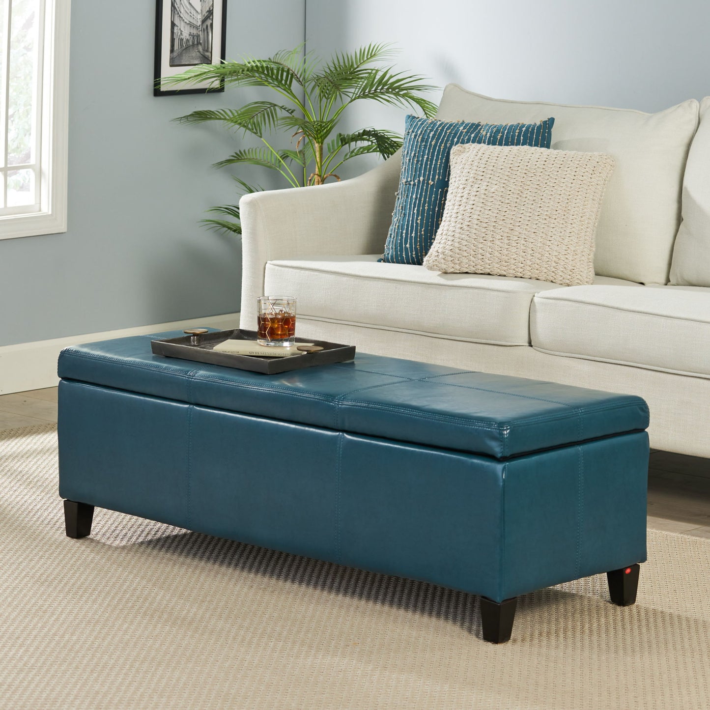 Glouster - Contemporary Storage Ottoman