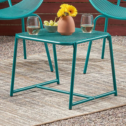 Kincaid - Modern Mesh Top Side Table