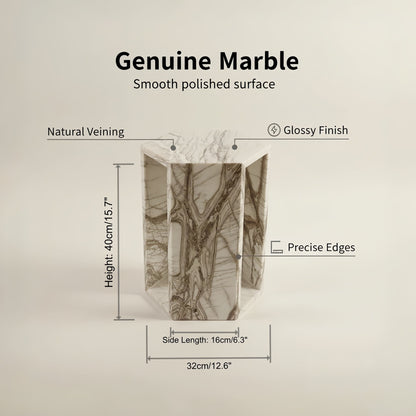 Modern Minimalist Hexagon Side Table