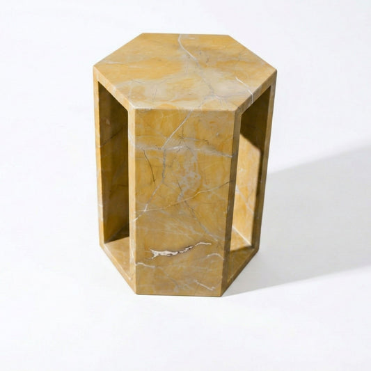 Modern Minimalist Hexagon Side Table