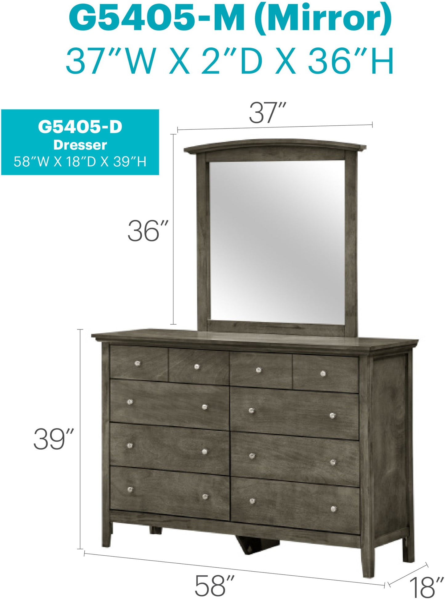 Elegant Casual Dresser For Any Room