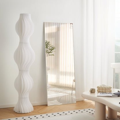 Modern Full Length Mirror With High Definition Shatter Proof Glass And Aluminum Alloy Frame