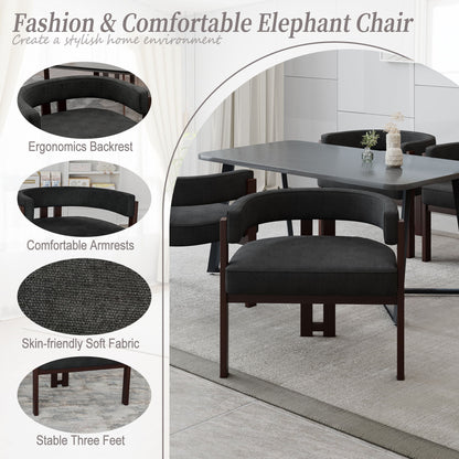 Modern Accent Teddy Upholstered Armchair