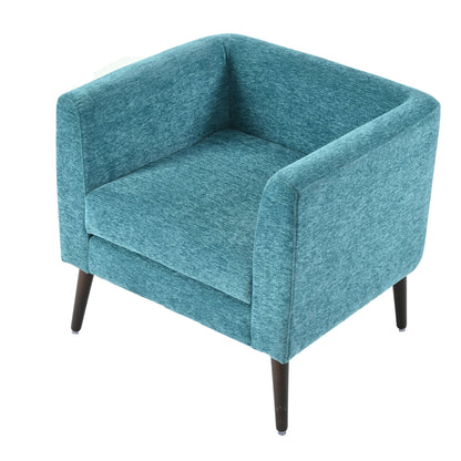 Modern Accent Upholstered Armchair With Pillow