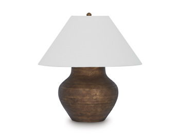 Whitham - Metal Table Lamp - Antique Copper Finish