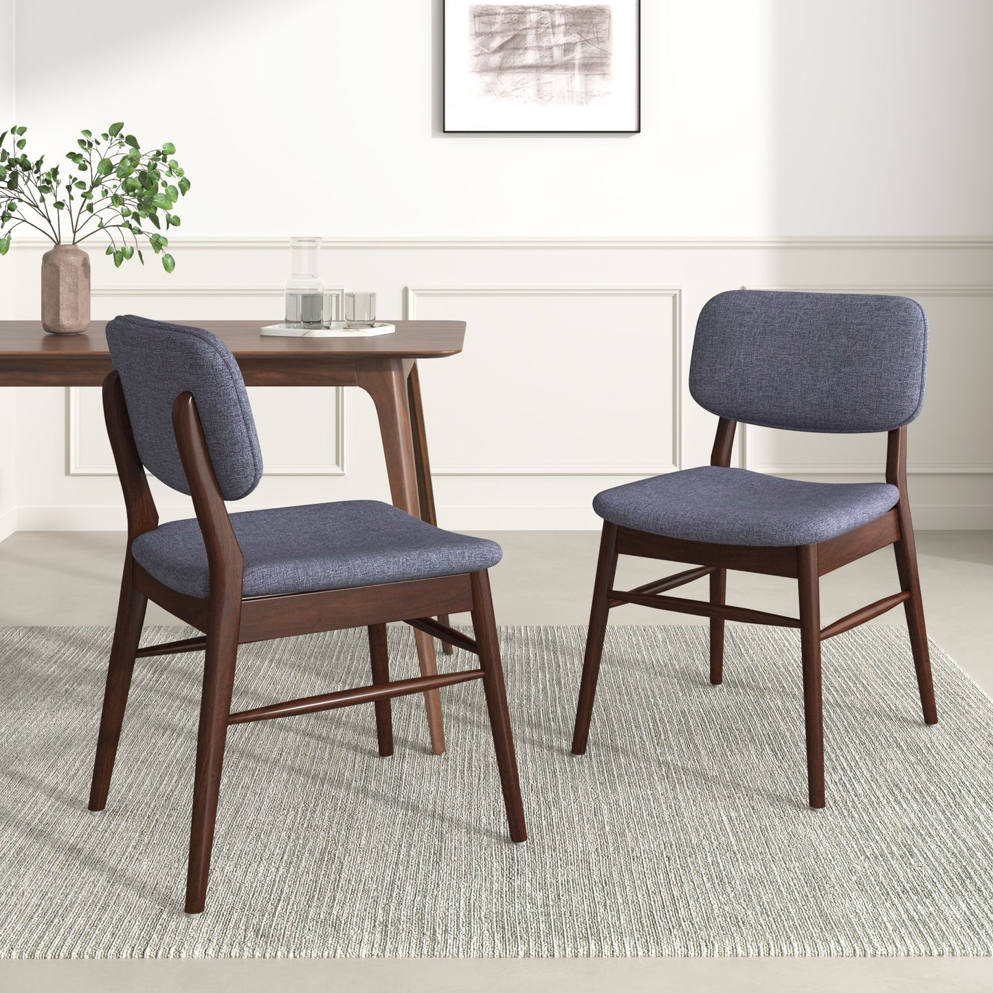Upholstered Comfort Dining Chair (Set of 2)