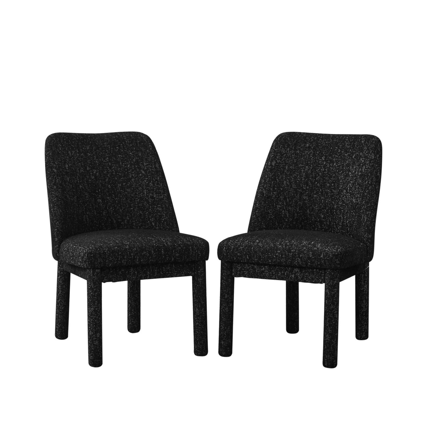 Wide Minimalist Dining Chair (Set of 2)