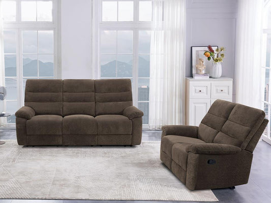 Manwah Manual Sofa Cozy - Mocha