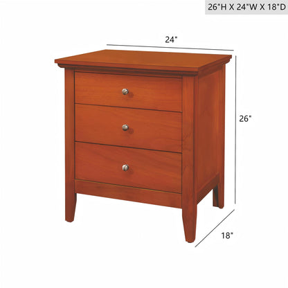 Hammond - 3 Drawer Nightstand