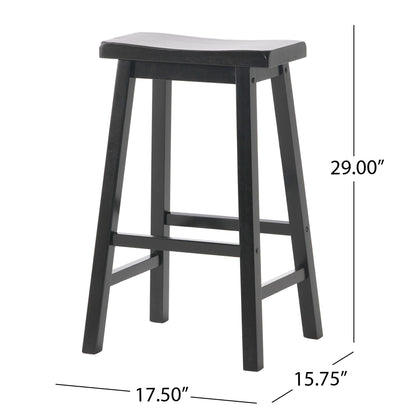 Saddle Stool - Black