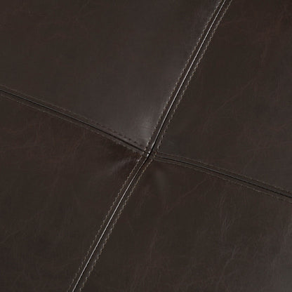 Lanister - Ottoman Double Top Storage - Brown