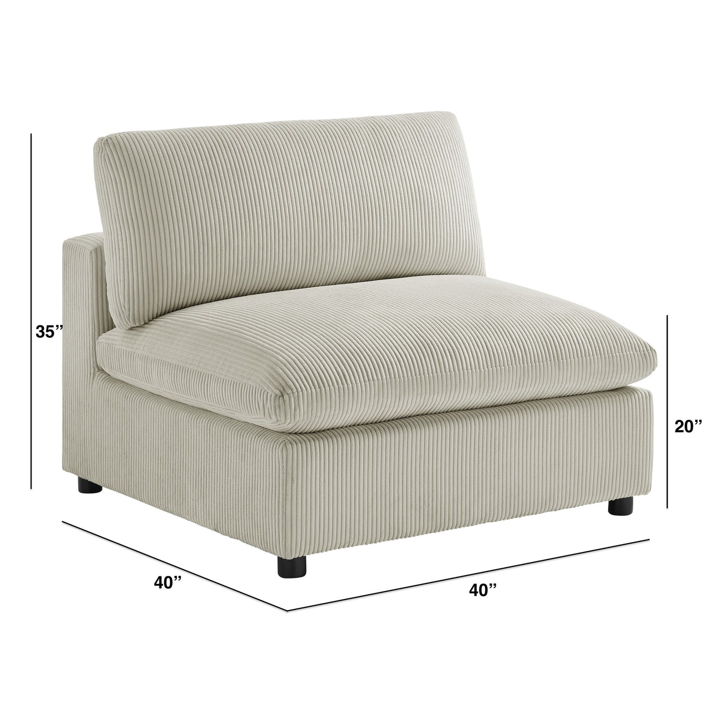 Chelsea - Armless Chair