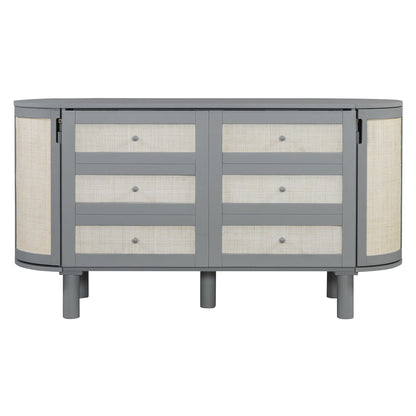 Murphy Bed With Hidden Storage & Modern Woven Design