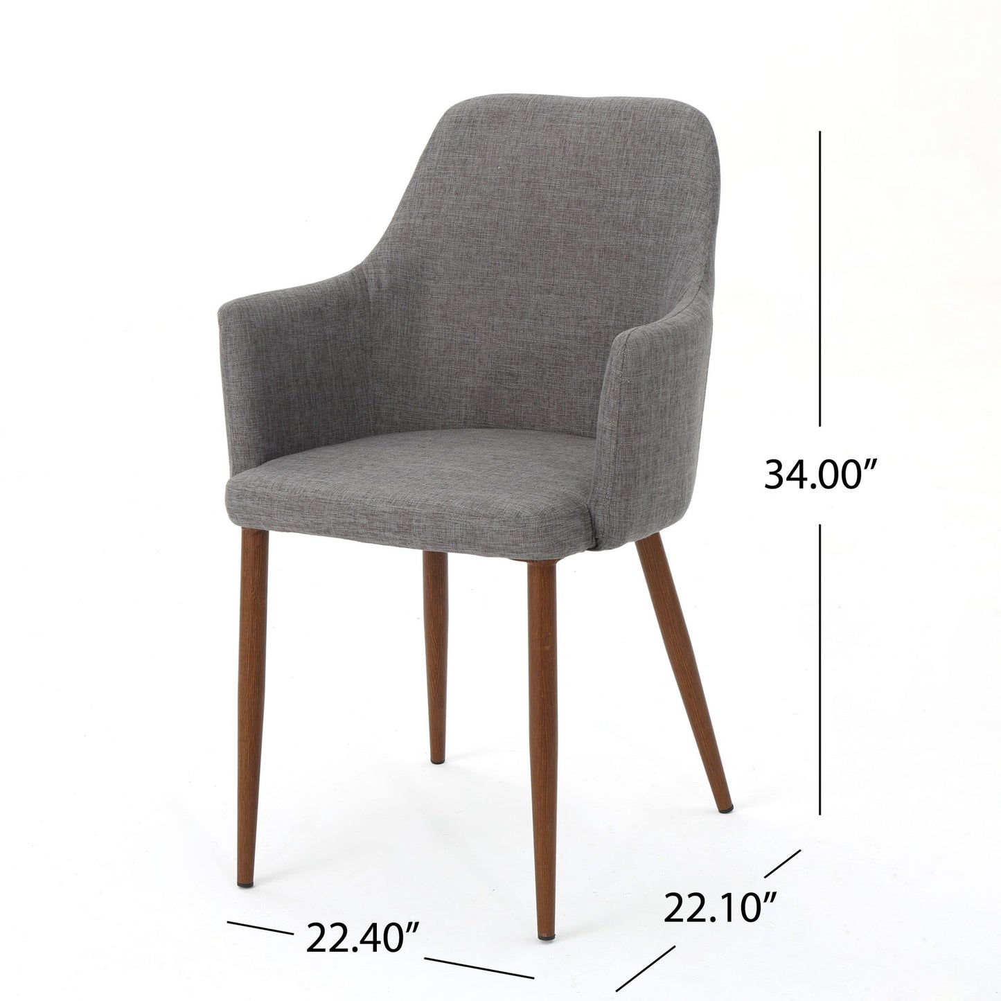 Elegant Dining Chair With Contoured Support