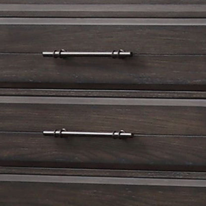 6 Drawer Dresser - Mahogany