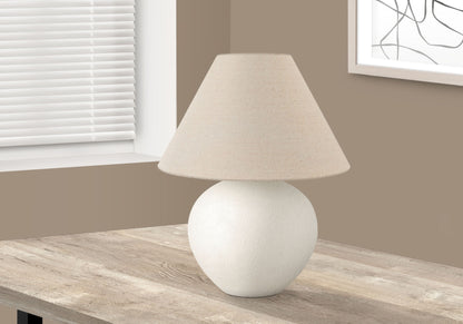 Lighting, Table Lamp Contemporary - Cream
