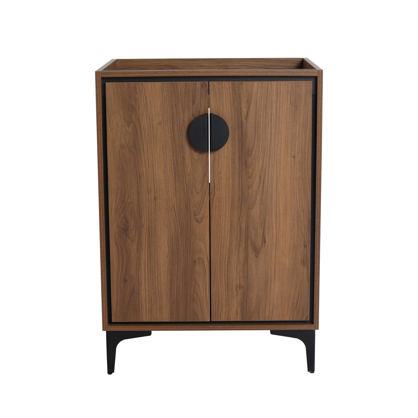 Modern Bathroom Vanity Storage Cabinet With Soft Closing Doors And Engineered Wood Construction
