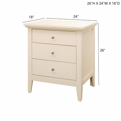 Hammond - 3 Drawer Nightstand
