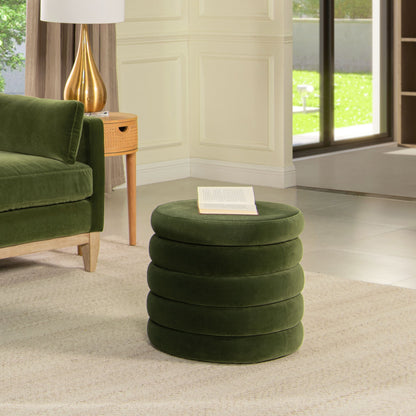 Fuji - Oversized Round Storage Ottoman
