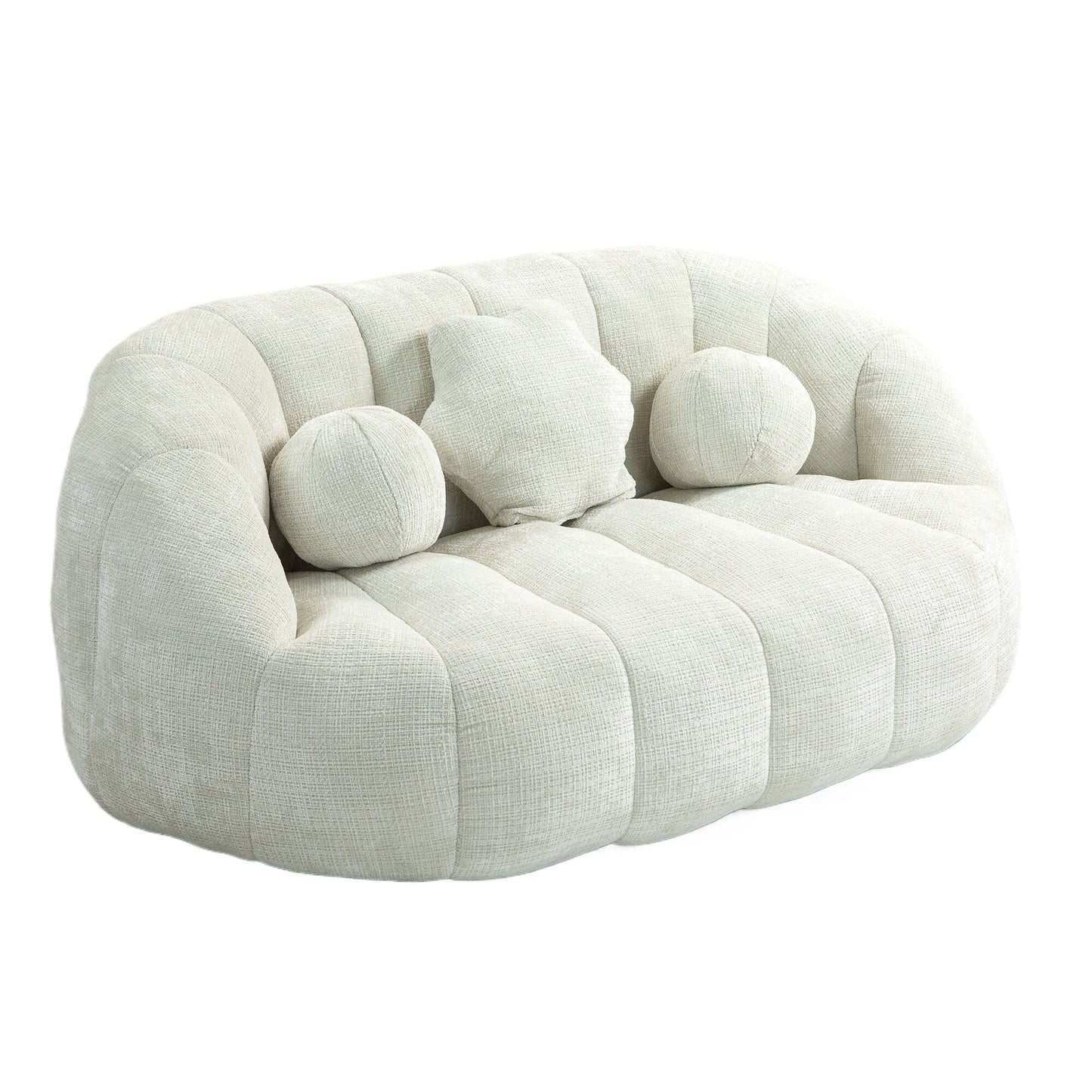 Bean Bag Lazy Sofa Durable Comfort Lounger High Back Bean Bag Chair Couch