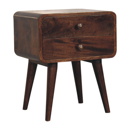 Curved Nightstand,