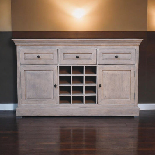 Wine Storage Unit - Gray Ash