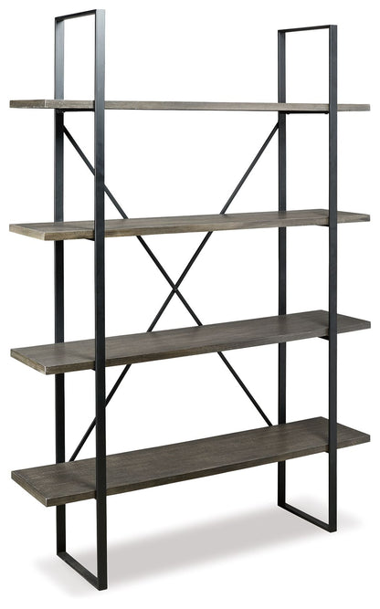 Gilesgrove - Bookcase - Black / Gray