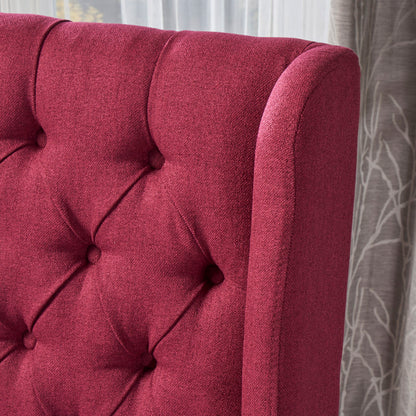 Sophisticated Tufted Dining Chair With High Back Design