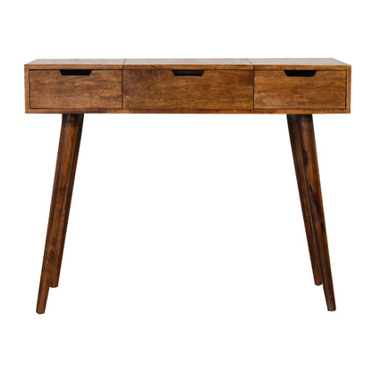 Foldable Mirror Dressing Table