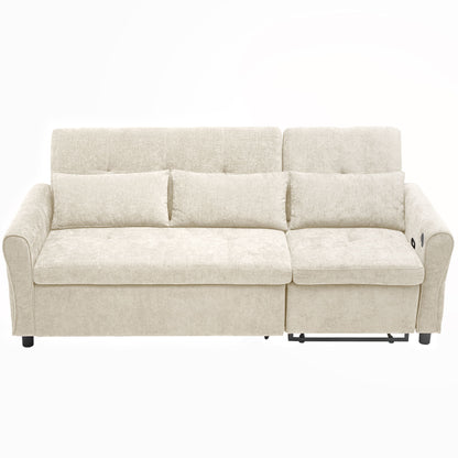 3 Seater Sofa Bed And Reversible Recliner