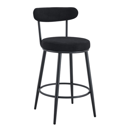 Fashionable Ergonomic High Legged Bar Chairs (Set of 2)