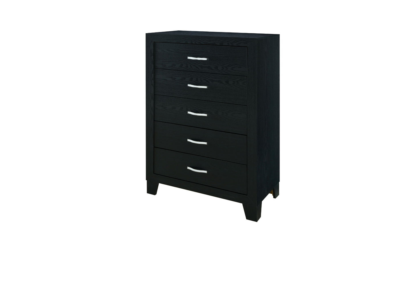 Global Reid - 4 Drawer Chest - Black