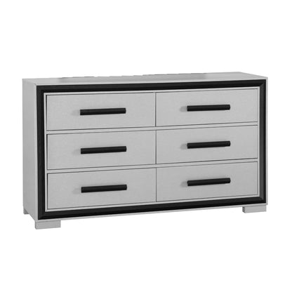 Adelaide - Dresser With Sleek Finish And Drawer Pulls