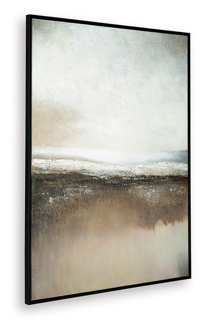 Siaking - Wall Art - Brown / Gray / White