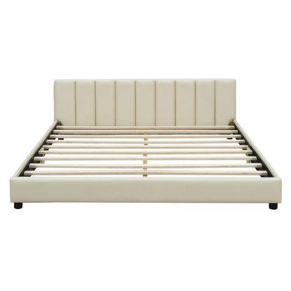Upholstered Platform Bed, Mother & Child Bed