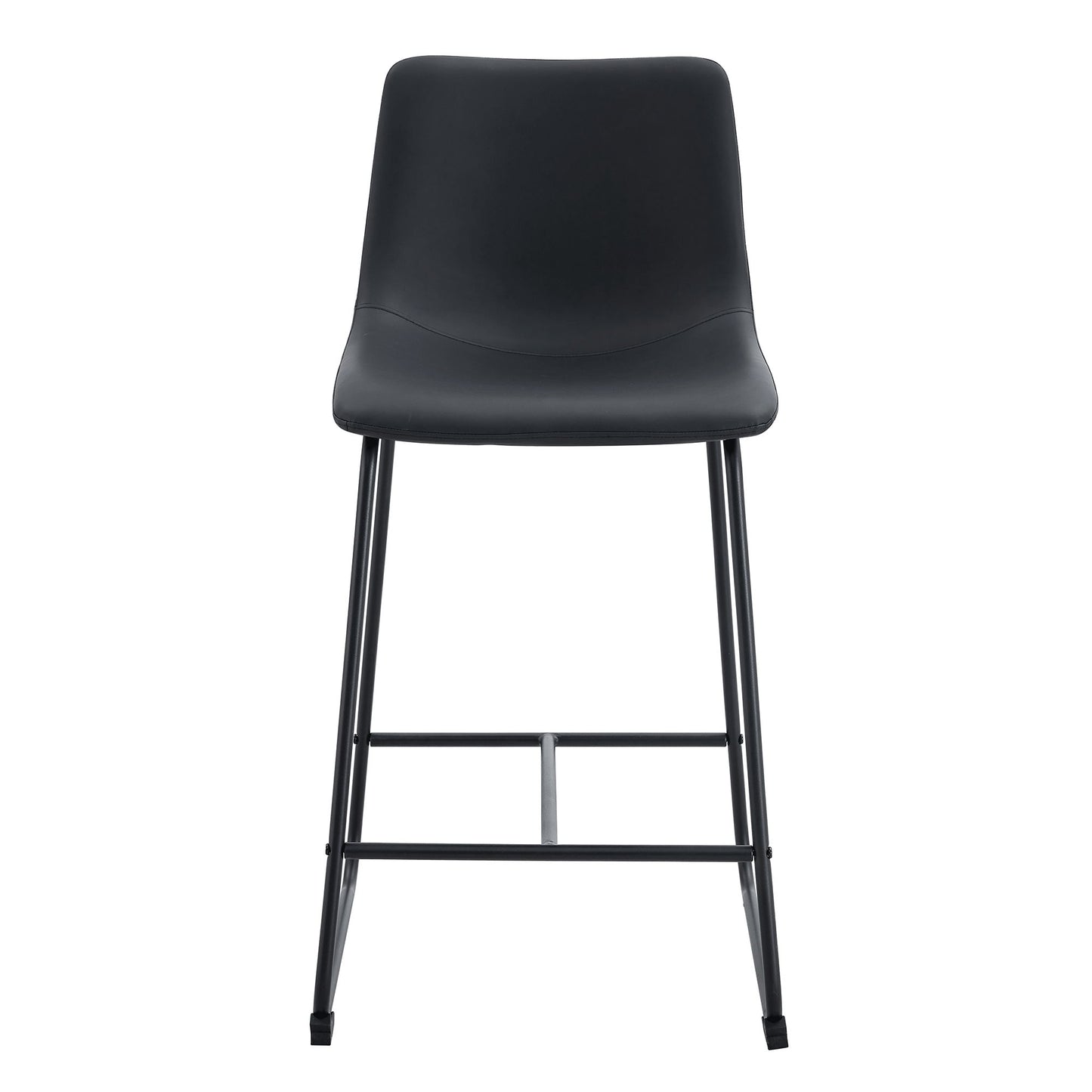Retro Bar Chairs, Comfortable Stools (Set of 2)