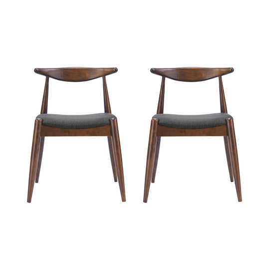 Candescent - Dining Chair With Curved Back (Set of 2)
