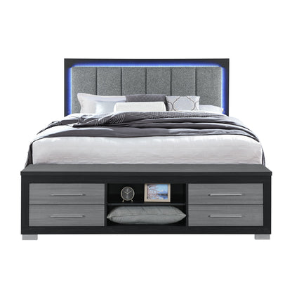 Emilia - 5 Piece Bedroom Set With Panel Headboard