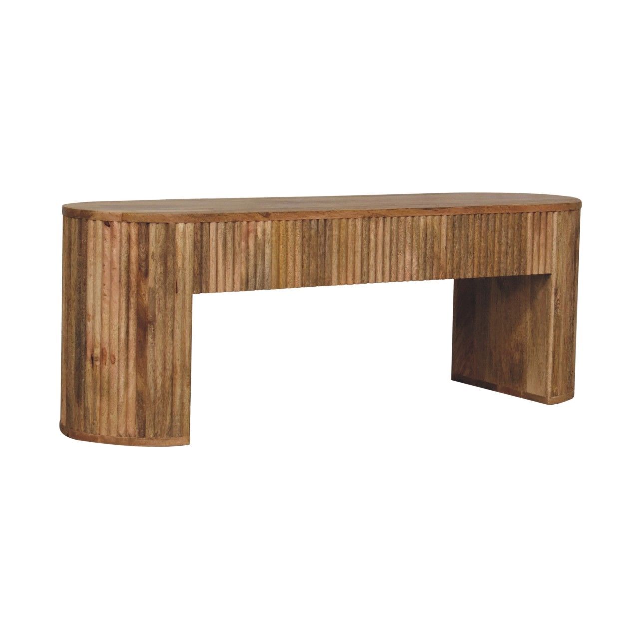 Soba - Straight Media Unit - Oak