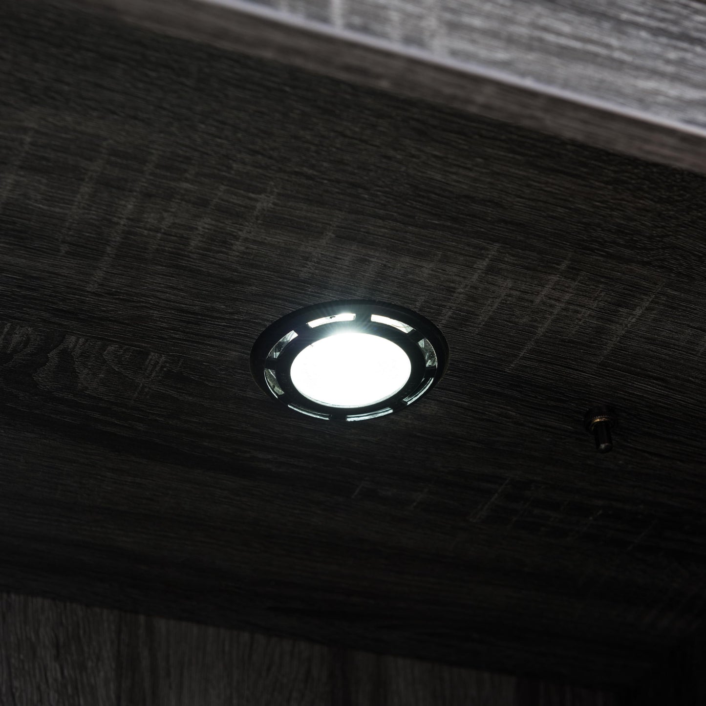 Modern Wine Showcasing Cabinet With Two Glass Shelves And Storage Cabinet