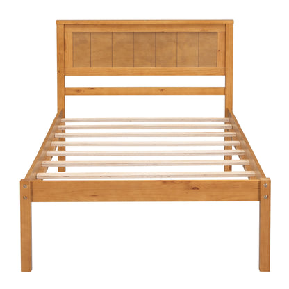 Platform Bed Frame With Headboard