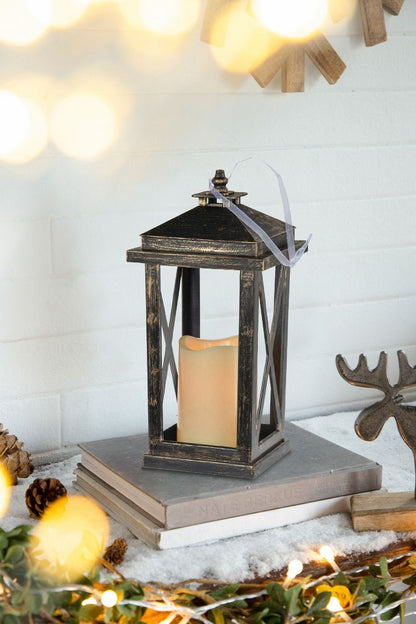 Menifee - Lantern With Led Candle (Set of 2)