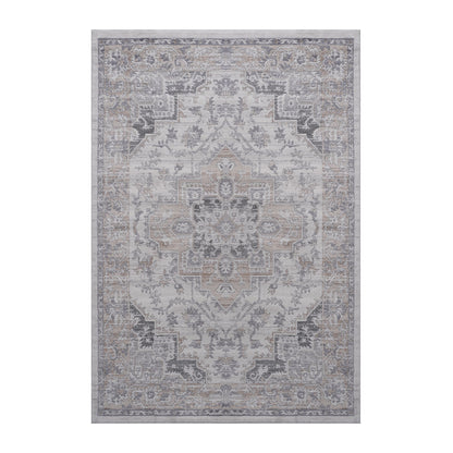 Marfi - 8' X 10' Oriental Area Rug - Ivory / Beige