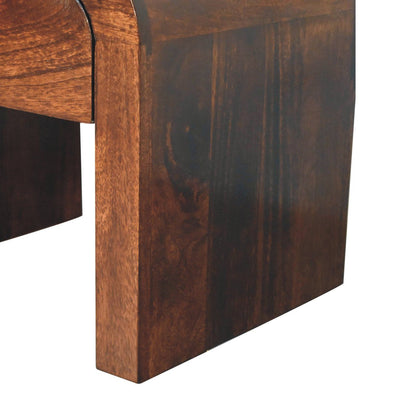 Mini Darcy - Nightstand With Curved Edges